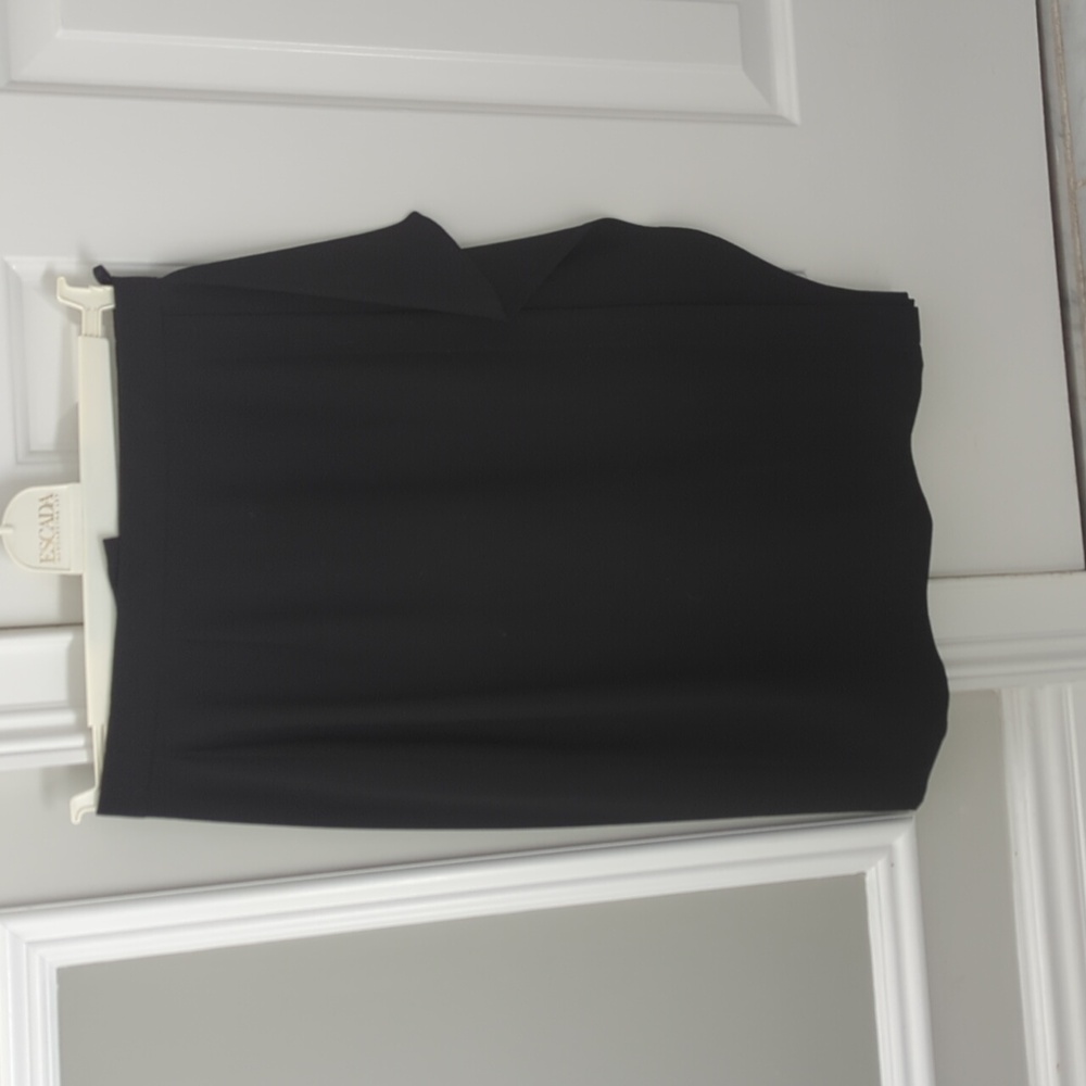 Escada Margaretha Ley Black wool skirt - Picture 4 of 4